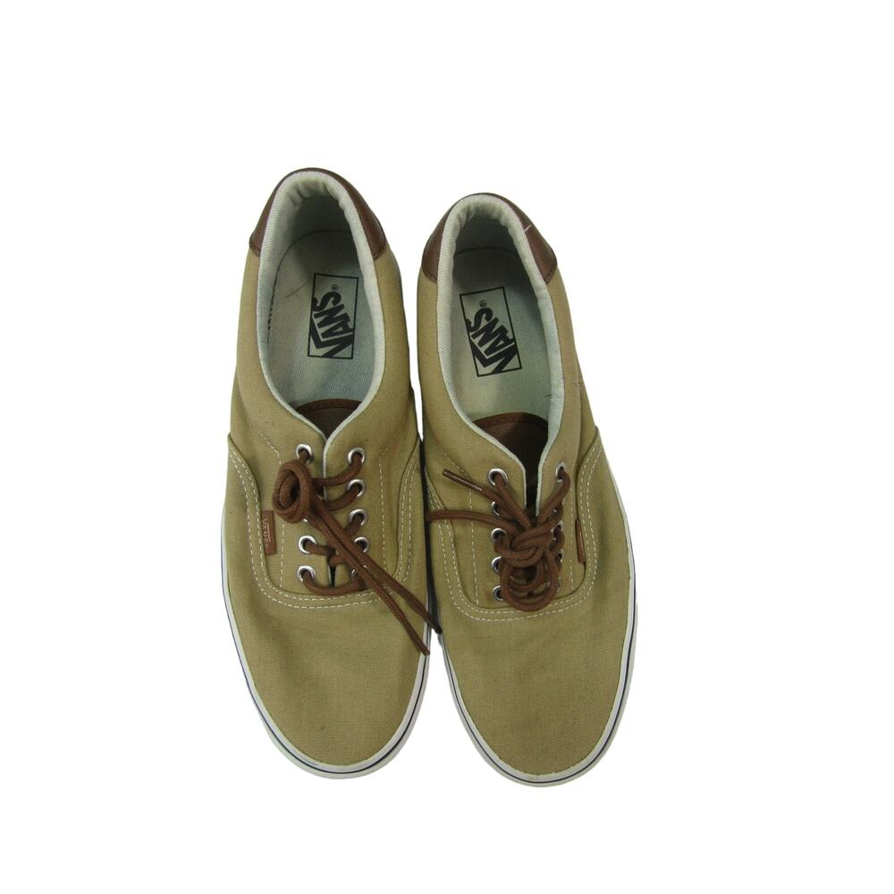 Vans Off The Wall Brown Sneakers Laceup Shoes Sz 9/W 10.5/M